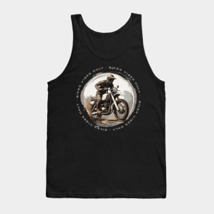 Biker vibes only motorcycle Tank Top